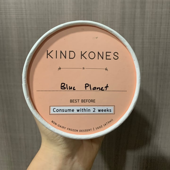 photo of Kind Kones Blue Planet Ice Cream shared by @heruvimdi on  23 Oct 2020 - review