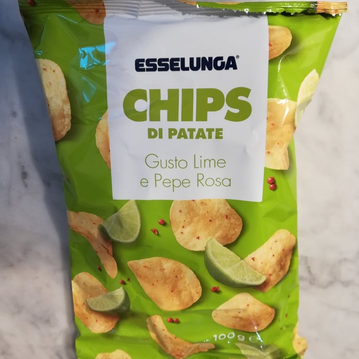 photo of  Esselunga Chips di patate lime e pepe rosa shared by @giuppino2017 on  26 Feb 2022 - review