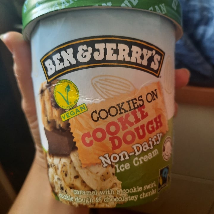 review photo of Ben & Jerry's Chocolate Chip Cookie Dough Non-Dairy Frozen Dessert shared by @awafuro on 15 May 2020 - review