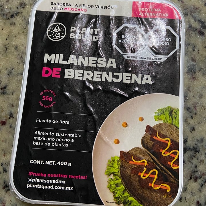 photo of Plant Squad Milanesa de berengena shared by @moonberodd on  22 Feb 2021 - review