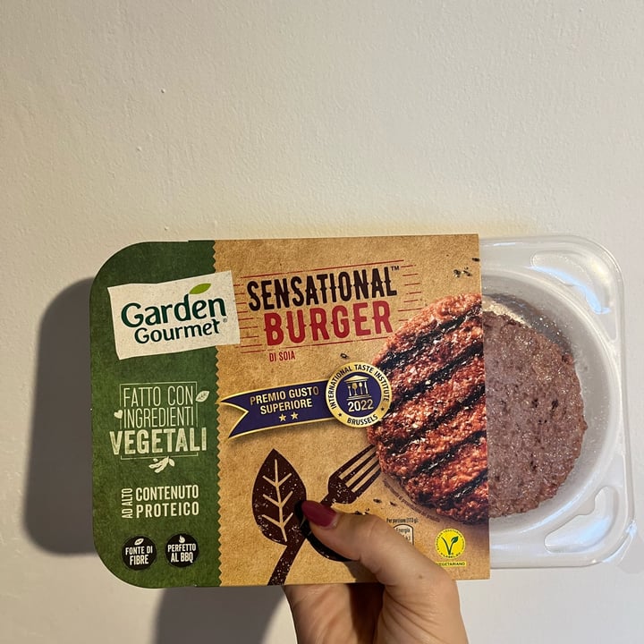 photo of Garden Gourmet Sensational Burger shared by @silviaemaria on  07 Aug 2022 - review