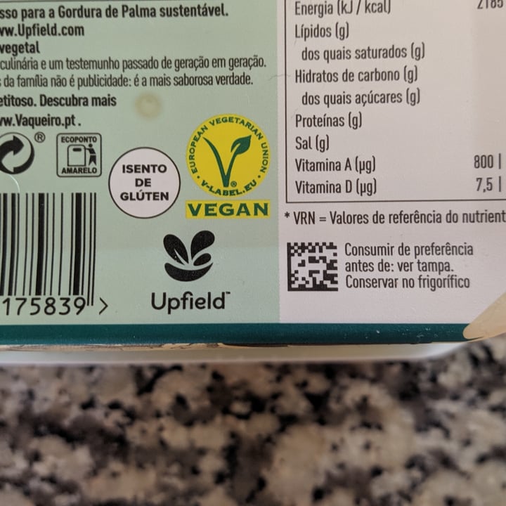 review photo of Vaqueiro Manteiga/Margarina 100% Vegetal shared by @ritapep on 30 Jan 2022 - review