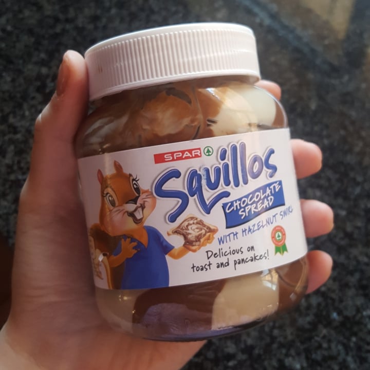 photo of Squillos Chocolate Spread With Hazelnut Swirl shared by @andreaukou on  09 Nov 2020 - review