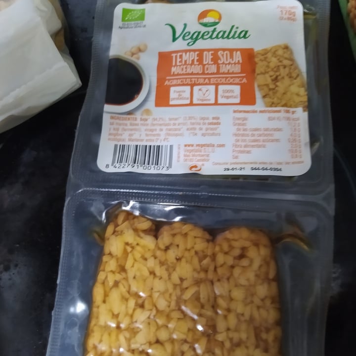 photo of Vegetalia Tempeh soja shared by @pitufa on  10 Nov 2020 - review