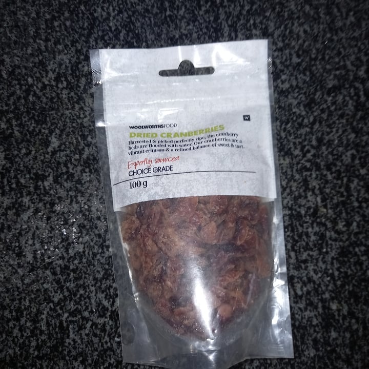 Woolworths Food Dried Cranberries Review abillion