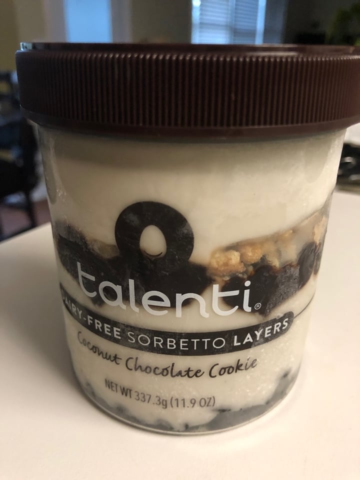 photo of Talenti Gelato Coconut Chocolate Cookie shared by @courtlynn on  15 Mar 2020 - review