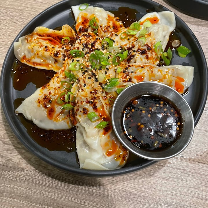 photo of Beyond Sushi (W 37th Street) Ginger “beef” dumplings shared by @therileyfarmrescue on  28 Aug 2021 - review