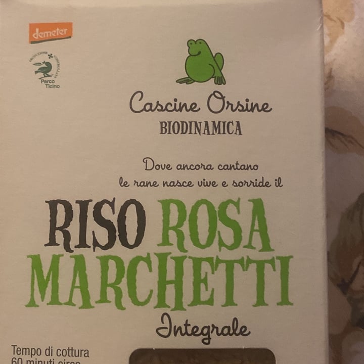 review photo of Cascine orsine biodinamica Riso rosa Marchetti integrale shared by @nico12 on 11 Mar 2022 - review