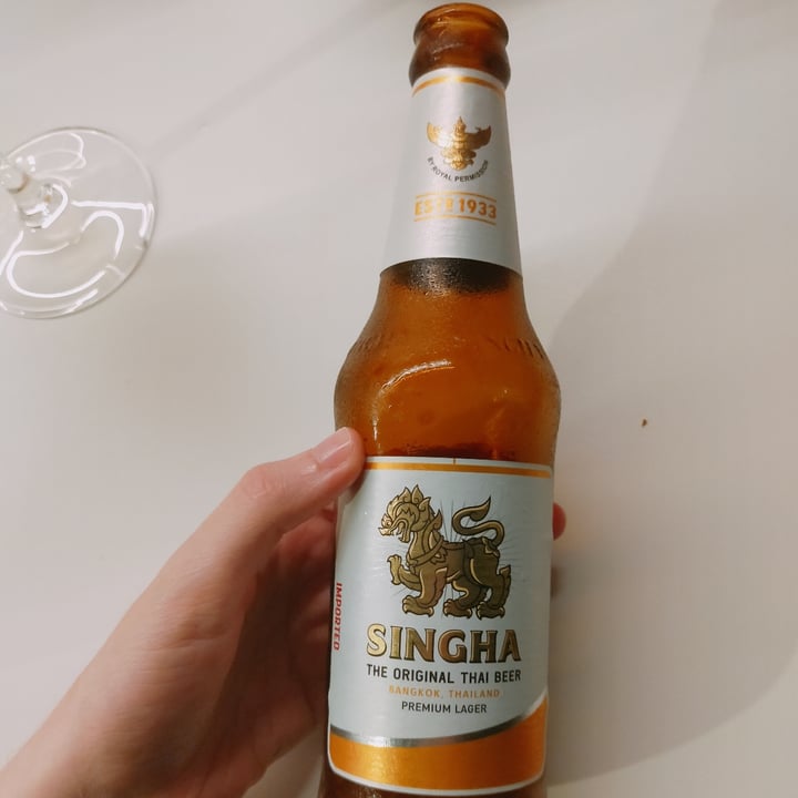 photo of Singha Singha Thai Beer shared by @malegria on  02 Jun 2022 - review