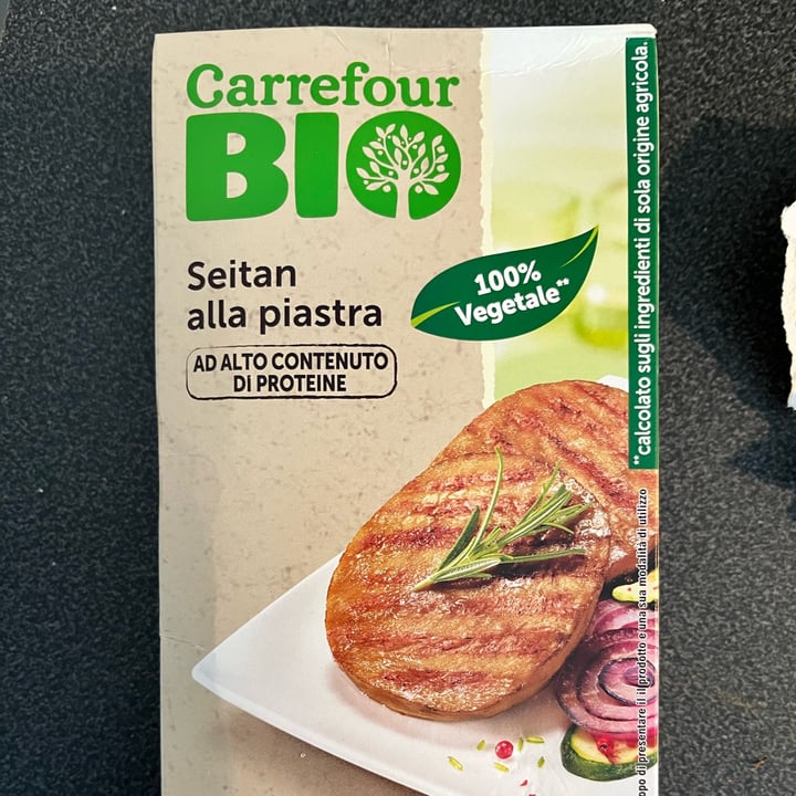 photo of Carrefour Bio Seitan Alla Piastra shared by @mikeee on  07 Apr 2022 - review