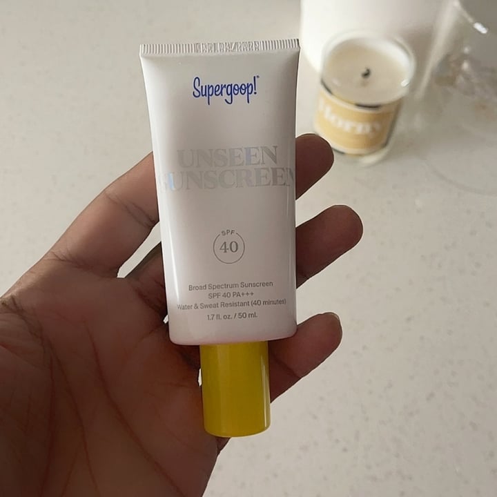 photo of Supergoop! Glow Screen SPF 40 shared by @marenv on  06 Aug 2021 - review