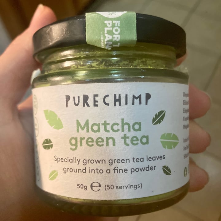 photo of Purechimp Matcha Green Tea 50g shared by @avecdeschiens on  25 May 2021 - review