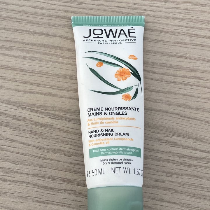 photo of Jowaé Hand and nail nourishing cream shared by @alicecristino on  14 Apr 2022 - review