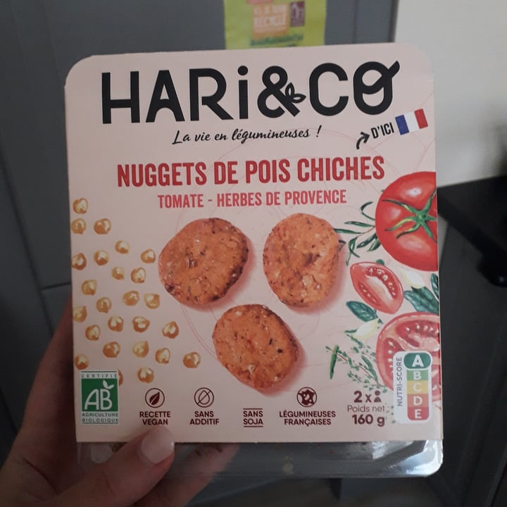photo of Hari&Co Nuggets De Pois Chiches shared by @charlottecobblepot on  03 Sep 2021 - review