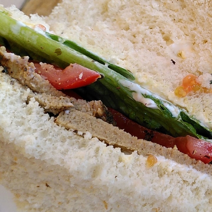 photo of PEACH Vegan Kitchen & Zero Waste Store Tricken Salad Sandwich shared by @laikaart on  19 Aug 2020 - review