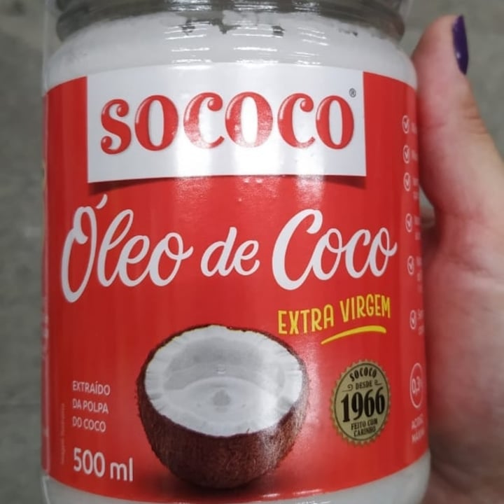 photo of Óleo de coco sócoco Óleo De Coco shared by @vetinha on  06 May 2022 - review