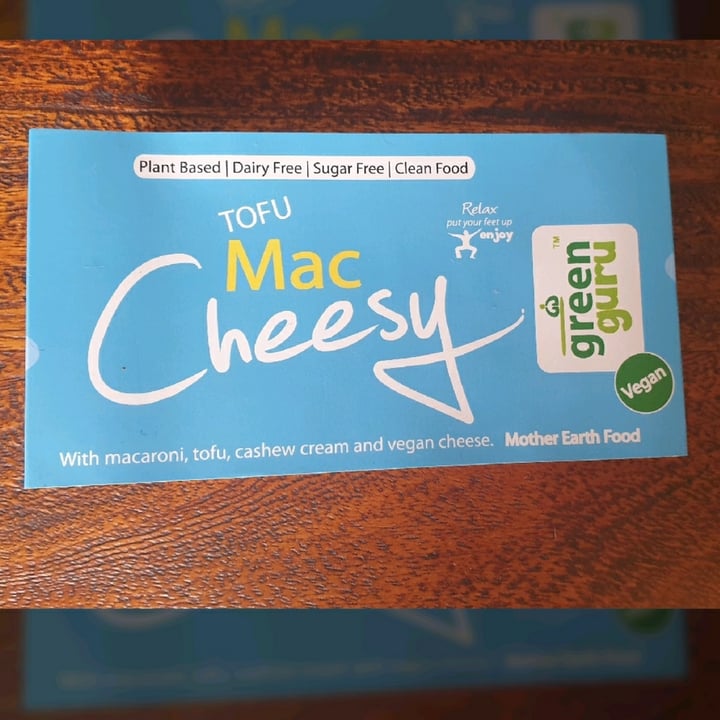 photo of Green Guru Tofu Mac Cheesy shared by @compassionate1candy on  09 Jan 2021 - review