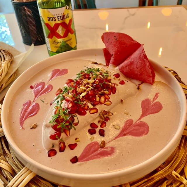Photo of the dish “Chile en Nogada”