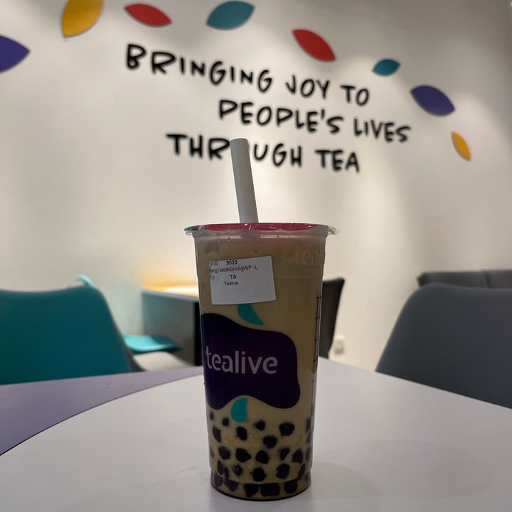 photo of Tealive AEON Tebrau Bang Bang Oat Milk with Brown Sugar Pearls shared by @mehmehrene on  02 Jul 2022 - review