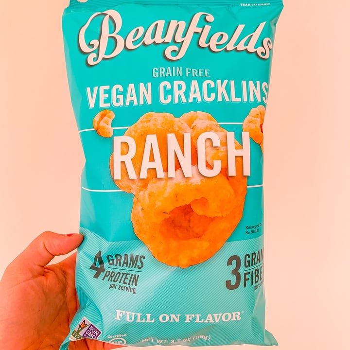 Beanfields Vegan Cracklins Ranch Review abillion