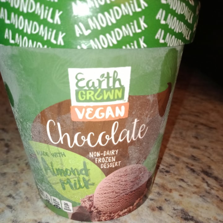 photo of Earth Grown Chocolate Non Dairy Frozen Dessert with Almond Milk shared by @sunshine94 on  17 Jul 2021 - review