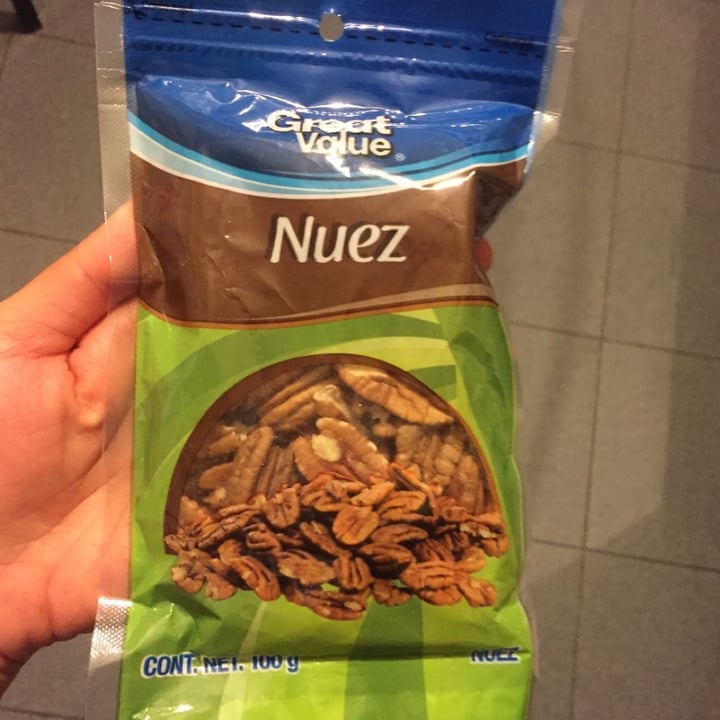 photo of Great Value  Nuez shared by @zullybee on  31 Jan 2022 - review
