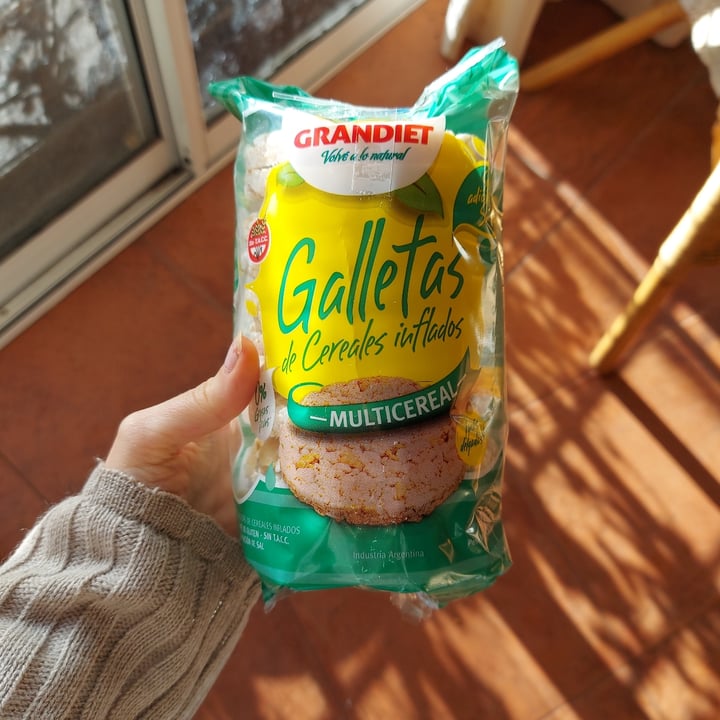 photo of Grandiet Galletas de arroz multicereal shared by @sofiadepaoli on  24 May 2021 - review