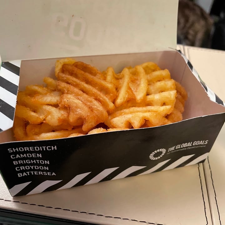 photo of What The Pitta Brick Lane (Shoreditch) Waffle fries shared by @neets on  11 Nov 2021 - review