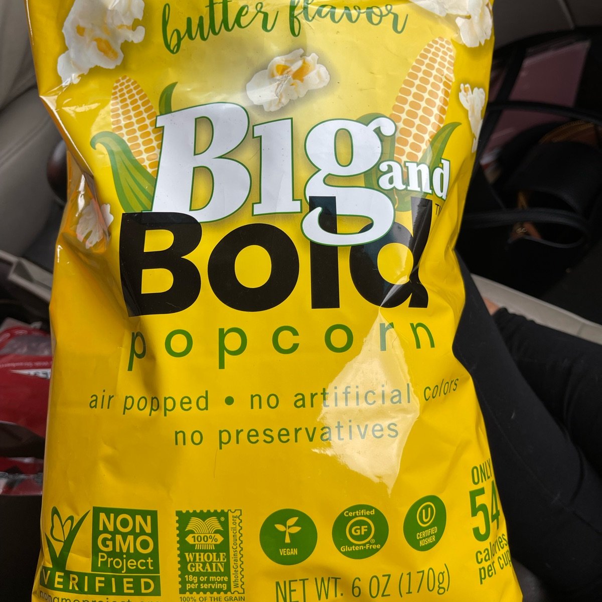Big and Bold Butter Flavour Popcorn Reviews abillion