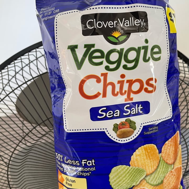 photo of Clover Valley Veggie Chips Sea Salt shared by @caropanfan on  25 Aug 2022 - review
