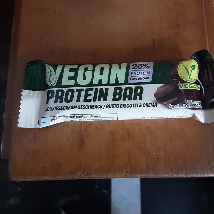 photo of Vegan Protein Bar  Protein Bar Gusto Biscotti E Crema shared by @mrpotato92antony on  01 Jul 2022 - review