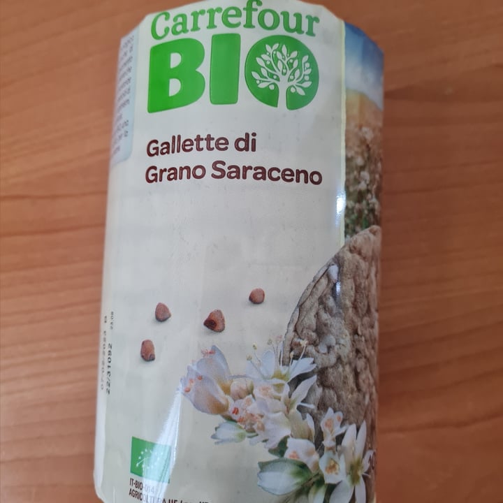 photo of Carrefour Bio Gallette di grano saraceno shared by @lacoincidenza on  02 Apr 2022 - review
