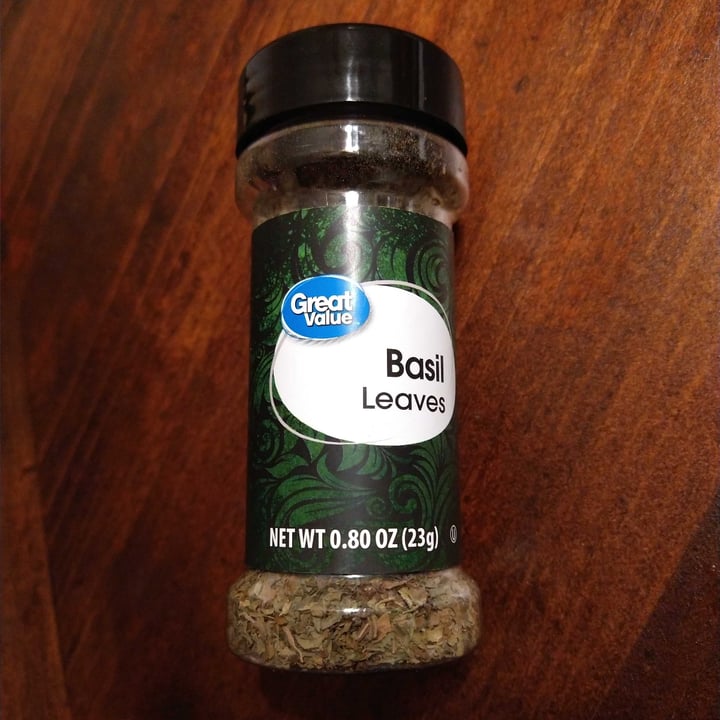 review photo of Great Value Basil Leaves shared by @brianpyz on 30 Dec 2021 - review