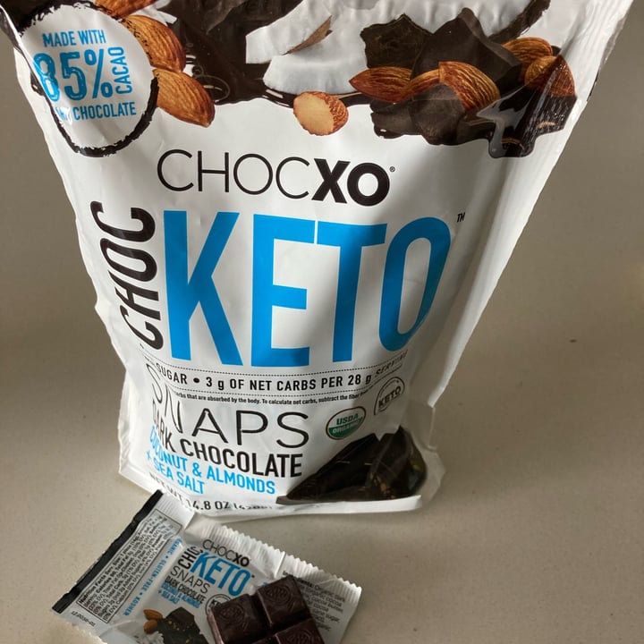 photo of Chocxo Dark Chocolate Coconut & Almonds + Sea Salt shared by @kakiin on  18 Jul 2022 - review