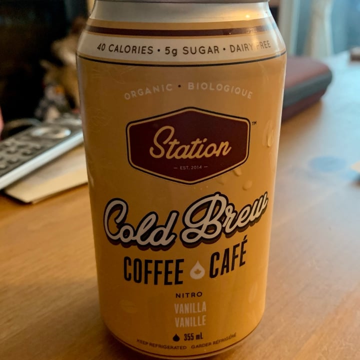 photo of Station Cold Brew Coffee Company Cold Brew Coffee Vanilla Nitro shared by @lauriemayb on  29 May 2022 - review