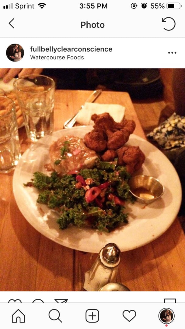 photo of Watercourse Foods Southern Plate shared by @epvegan on  14 Feb 2019 - review