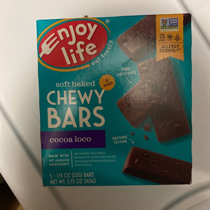 photo of Enjoy Life Soft Baked Chewy Bars Cocoa Loco shared by @evyndella on  31 May 2020 - review