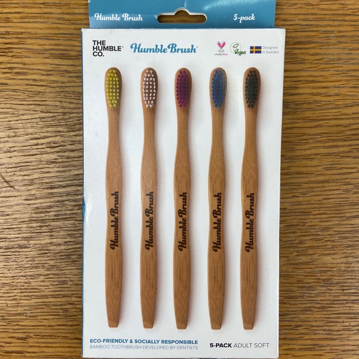 photo of The Humble Co. Bamboo toothbrush 5-pack shared by @rich-hf on  16 Jun 2021 - review