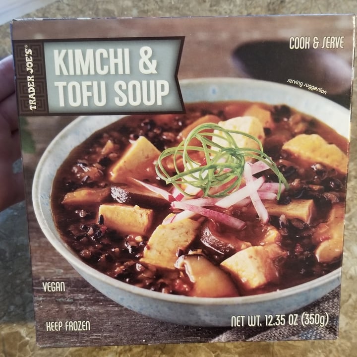 review photo of Trader Joe's Kimchi & Tofu Soup shared by @jonedoe007 on 03 Oct 2021 - review