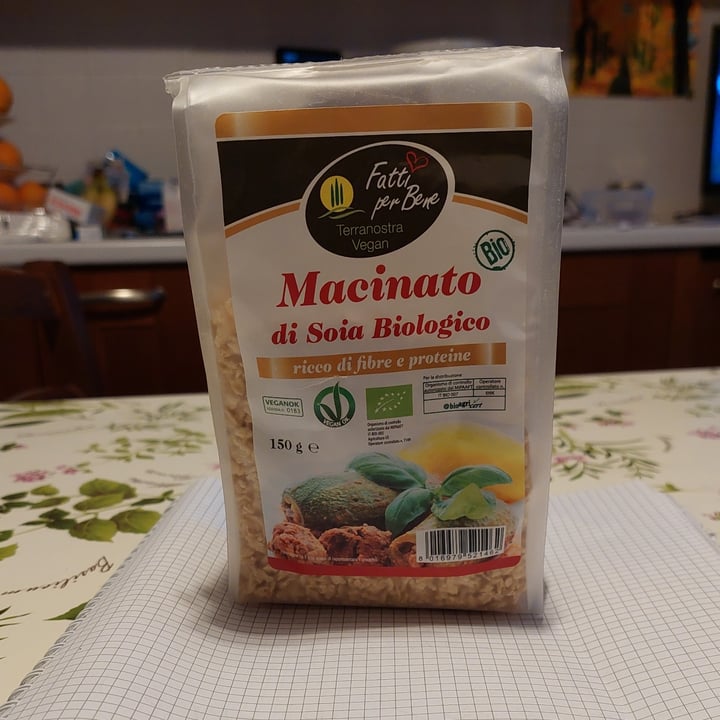photo of Terra Nostra food srl Macinato di soia biologico shared by @laurac62 on  30 Mar 2022 - review