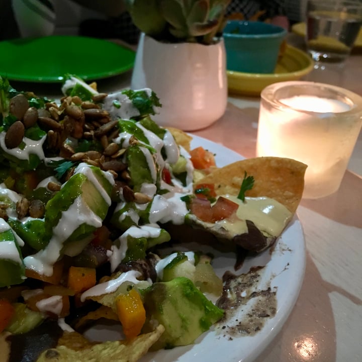 photo of Cafe Gratitude Venice Sharing Nachos shared by @vikas on  06 Jul 2018 - review