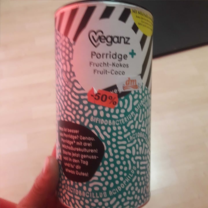 review photo of Veganz Porridge Frucht Kokos Fruit Coco shared by @sinthoras1 on 13 Jul 2020 - review
