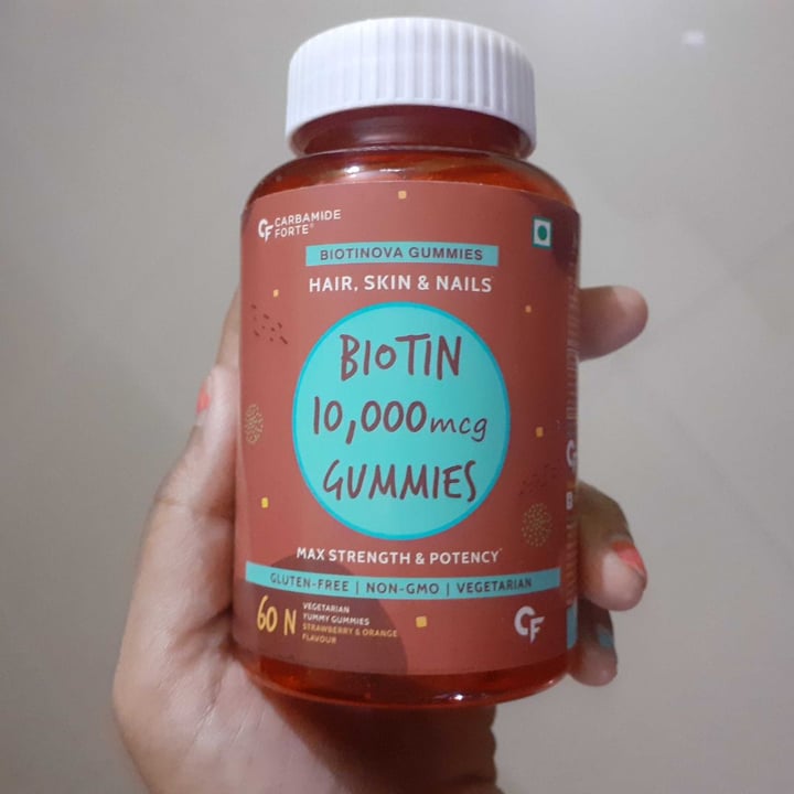 photo of Carbamide Forte Biotinova Gummies shared by @drupasanadatta on  20 May 2021 - review