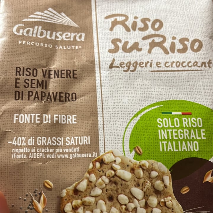 photo of Galbusera Biscotti riso su riso con riso venere shared by @den27 on  15 Apr 2022 - review