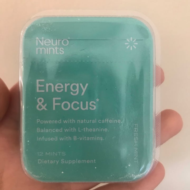 photo of Neuro Energy & Focus Mints shared by @appleappleamanda on  09 Mar 2021 - review