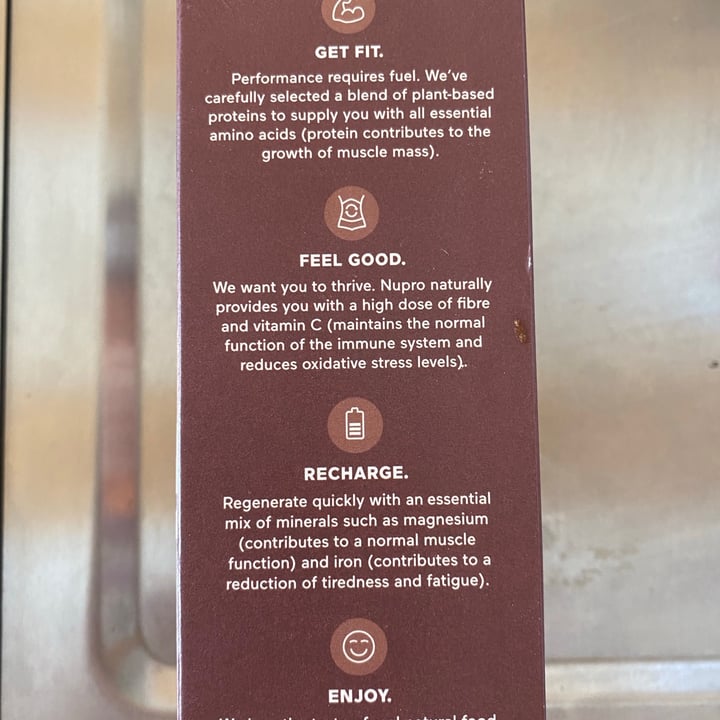 photo of the nu company Protein Shake Kakao Zimt shared by @magdalenamichl on  16 Jan 2021 - review