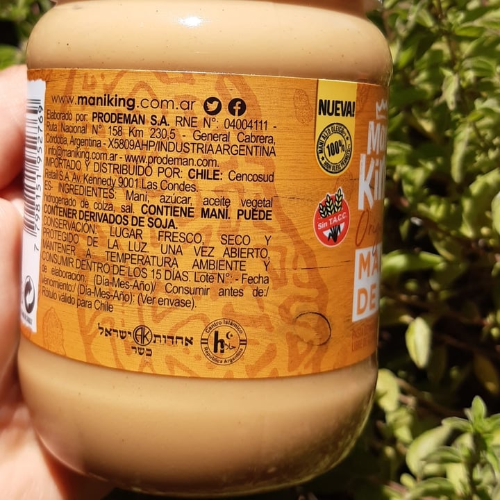 review photo of Maní King Manteca De Maní Original shared by @bvrbislot on 18 Jan 2022 - review
