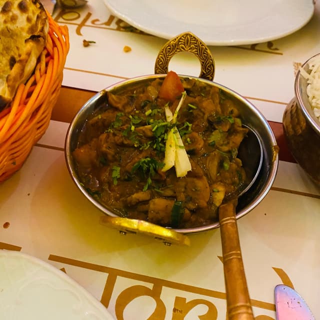 Photo of the dish “mushroom masala”