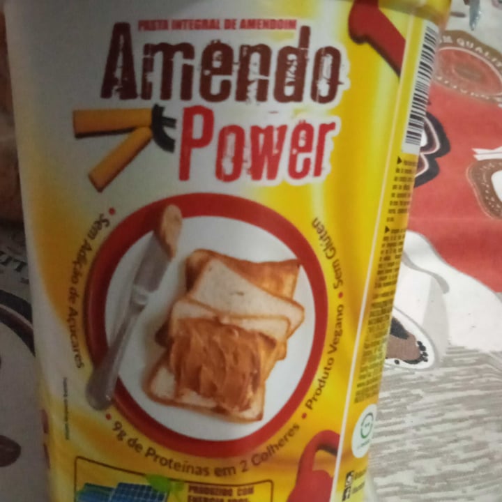 photo of DaColônia Pasta integral De Amendoim Amendo Power shared by @karemandrade on  25 Aug 2022 - review