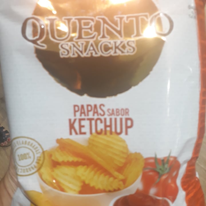 photo of Quento Snacks Papas Fritas Sabor Ketchup shared by @dana1922 on  08 Jan 2021 - review